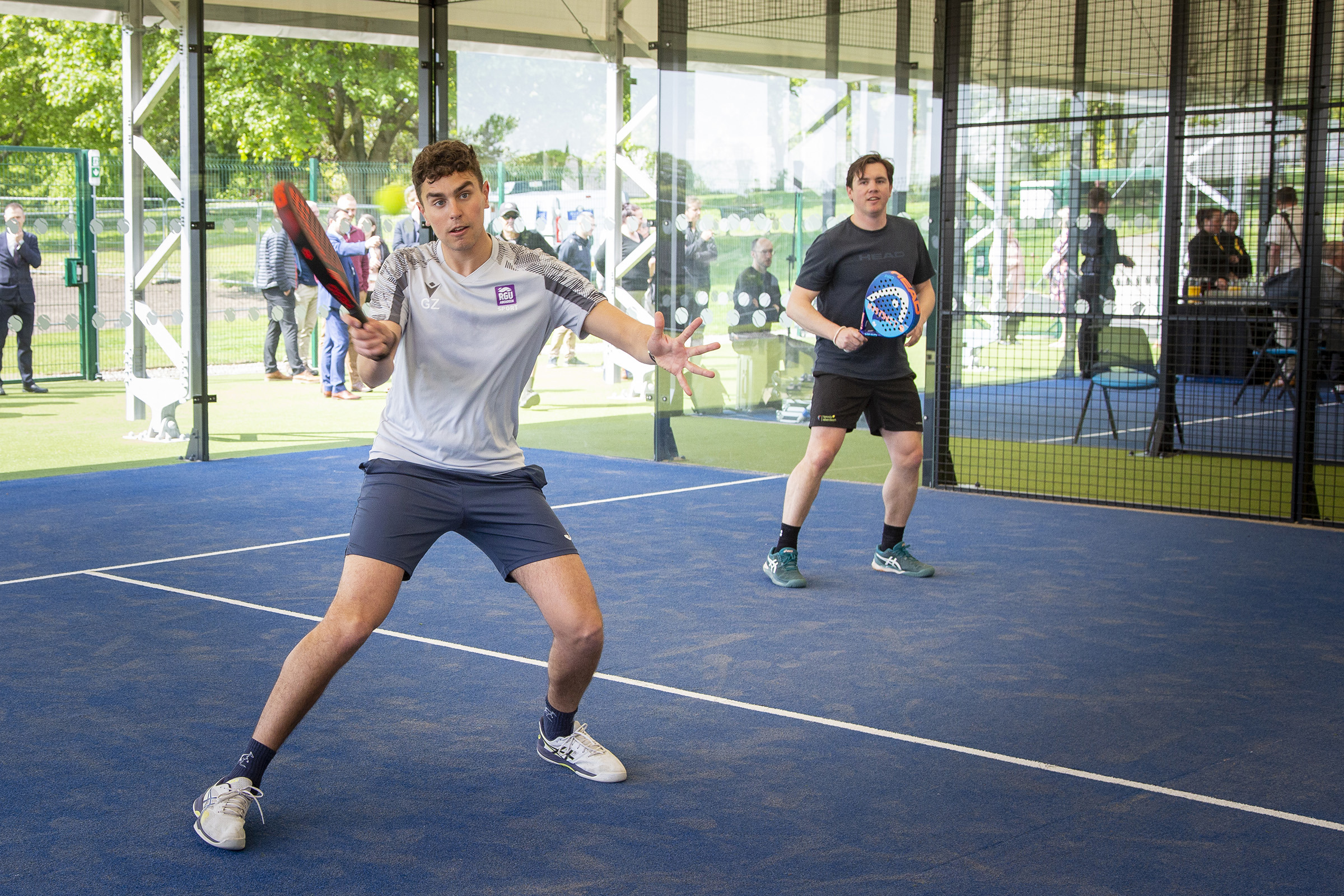 New padel courts open at Aberdeen Tennis Centre
