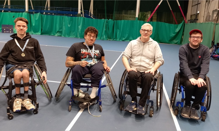 Scotland National Wheelchair Tennis Tournament: Four battle it out for historic prize