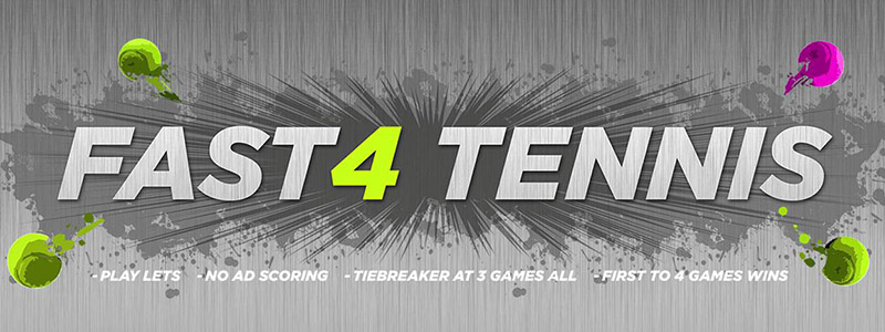 Fast 4 tennis poster