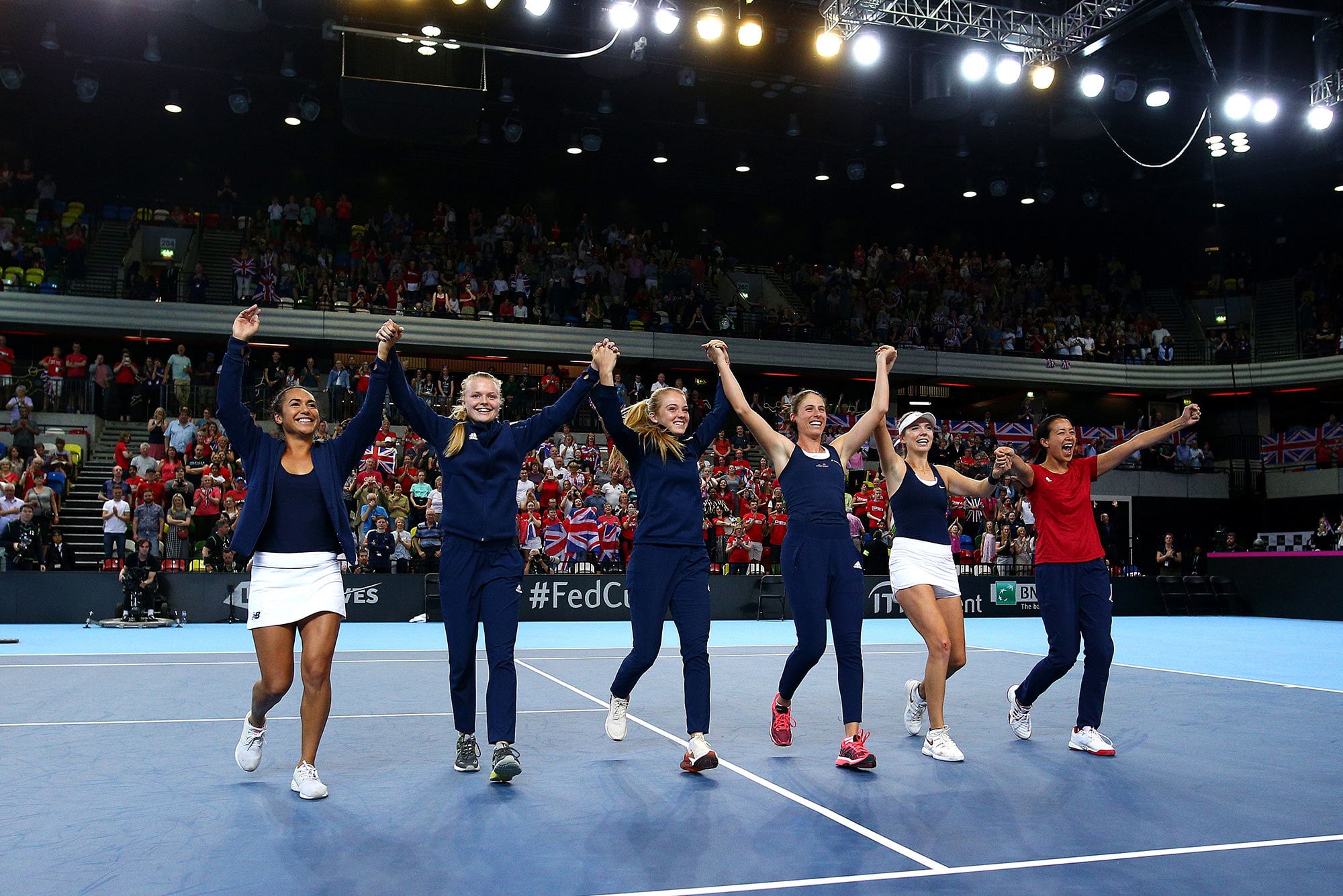 GB's team at the Copper Box in 2018