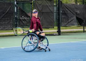 Cornelia Oosthuizen in actrion at the Cajun Classic 2023
