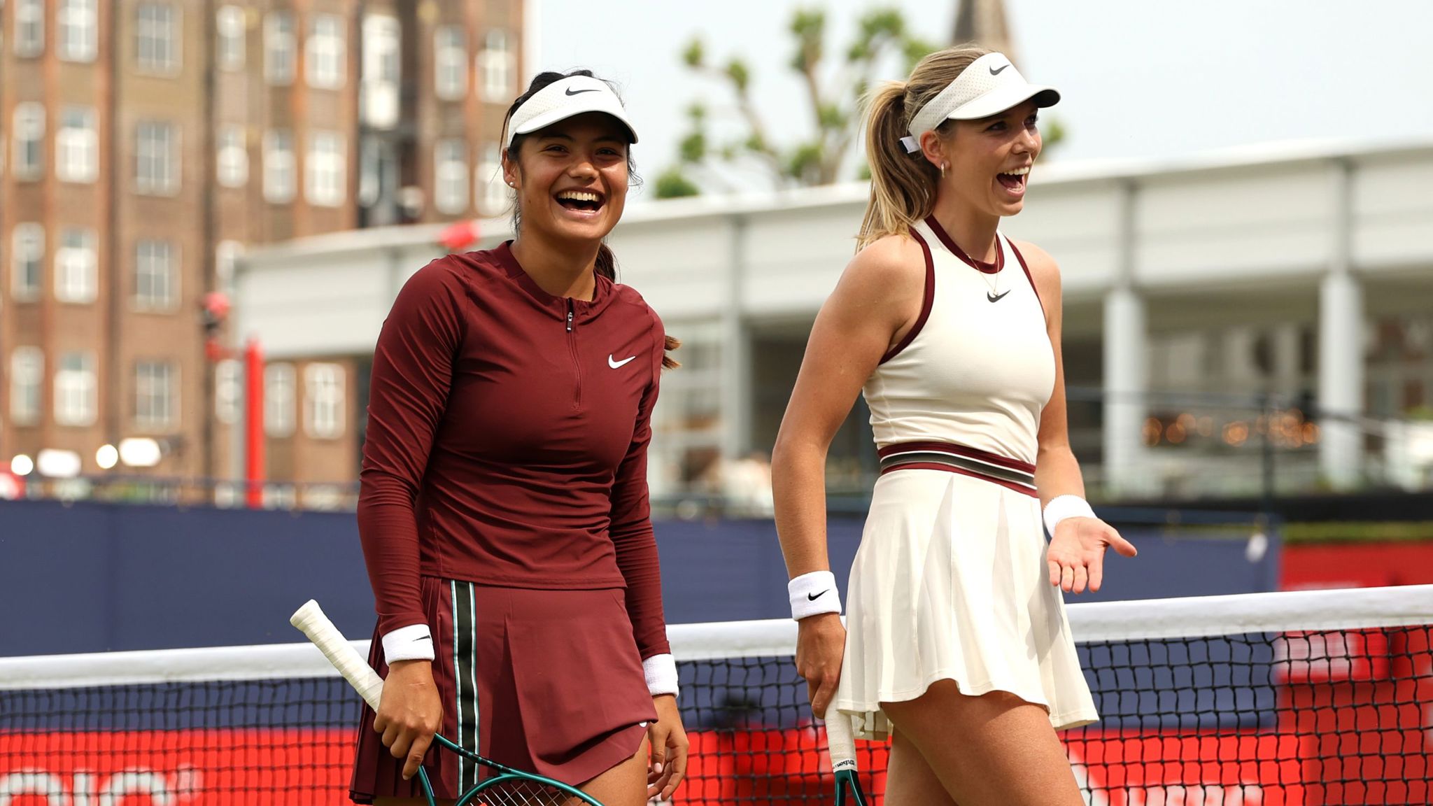 HSBC Championships 2025: Katie Boulter & Emma Raducanu win on doubles debut