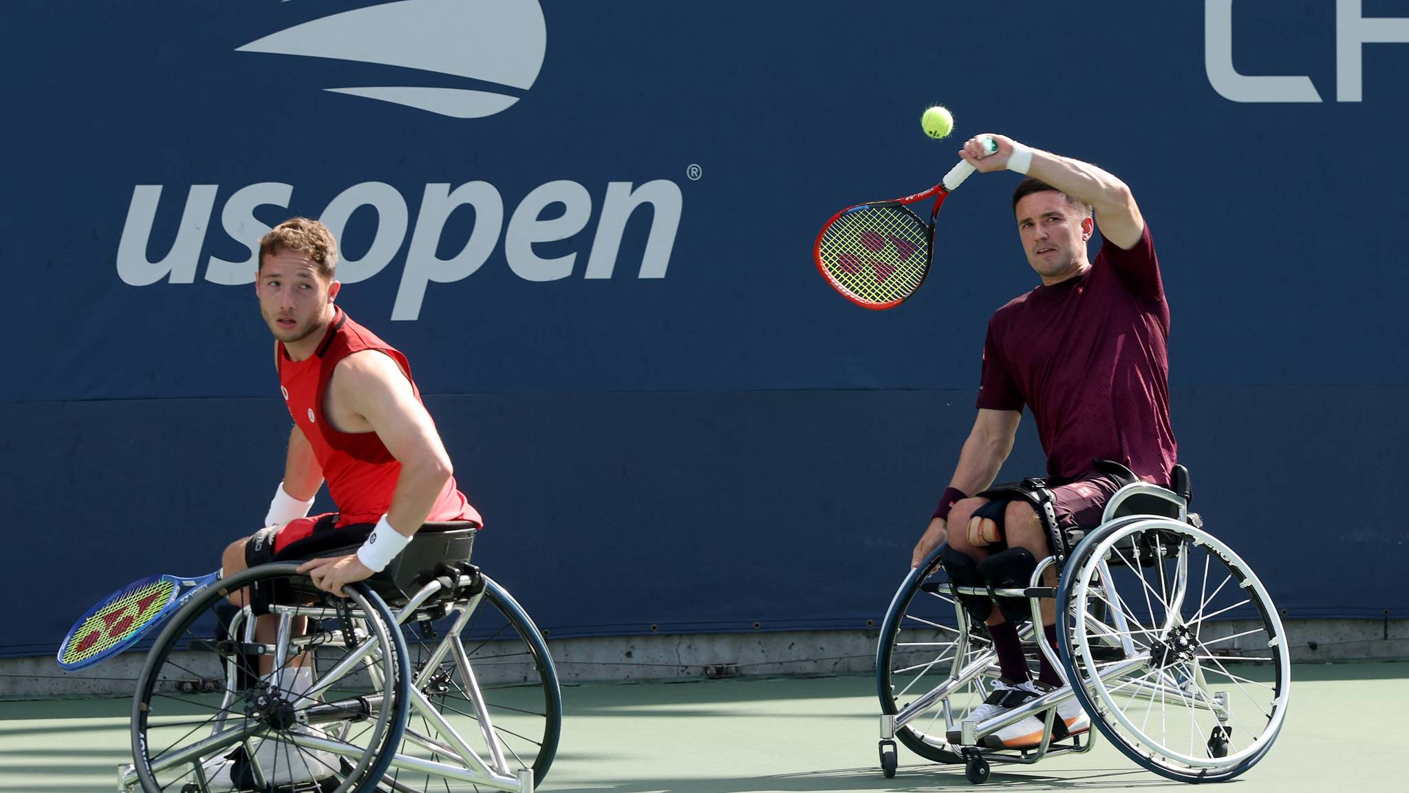 US Open 2025: Alfie Hewett and Gordon Reid reach wheelchair doubles final as Brits progress in singles draws
