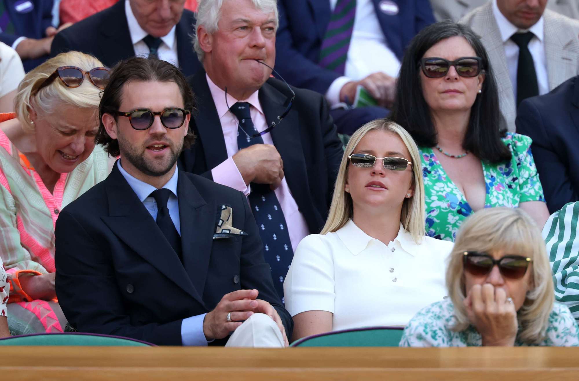 Lionesses and Arsenal Women's FC star Alessia Russo in the Royal Box