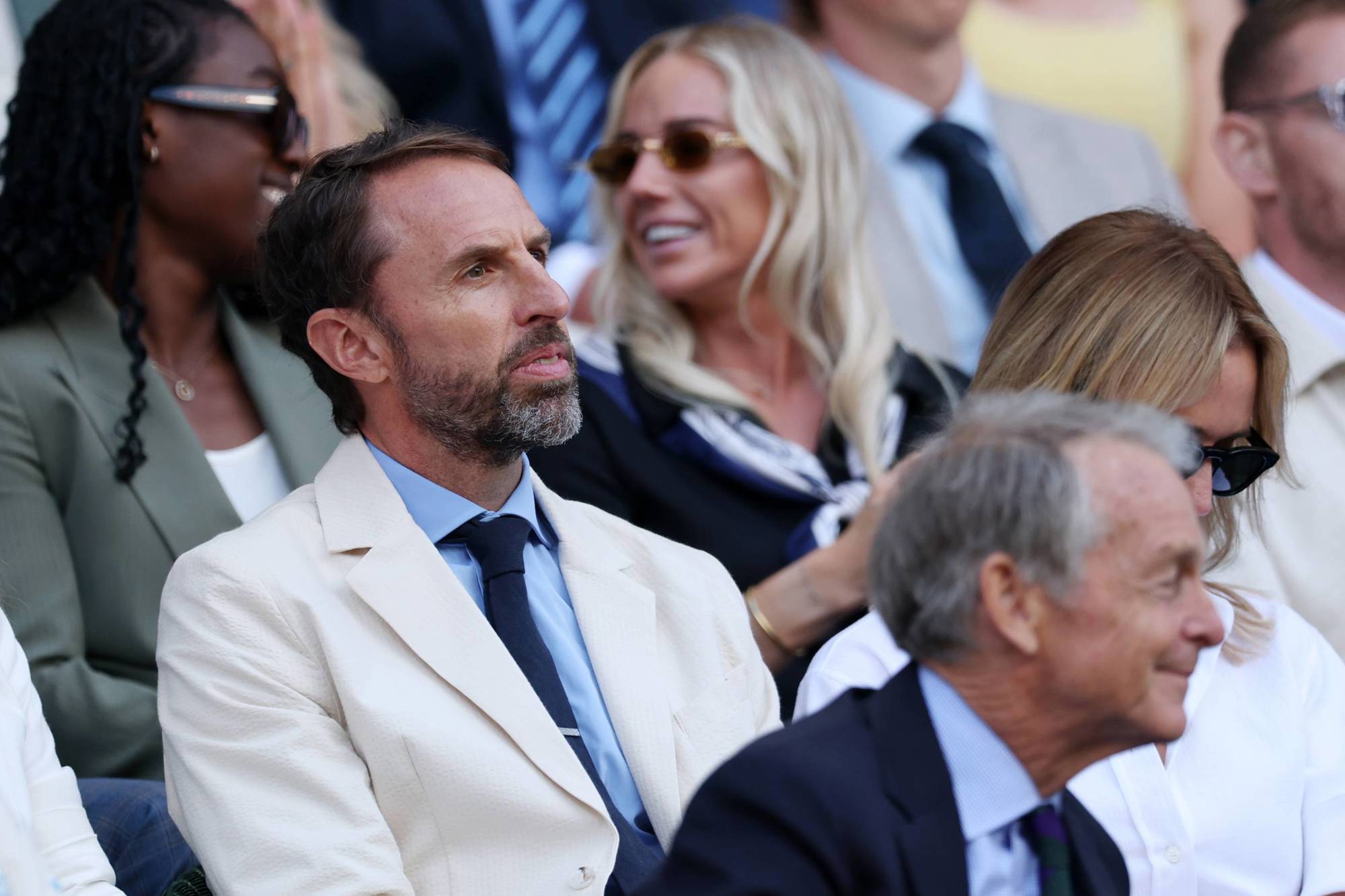 Former England manager Gareth Southgate in the Royal Box 