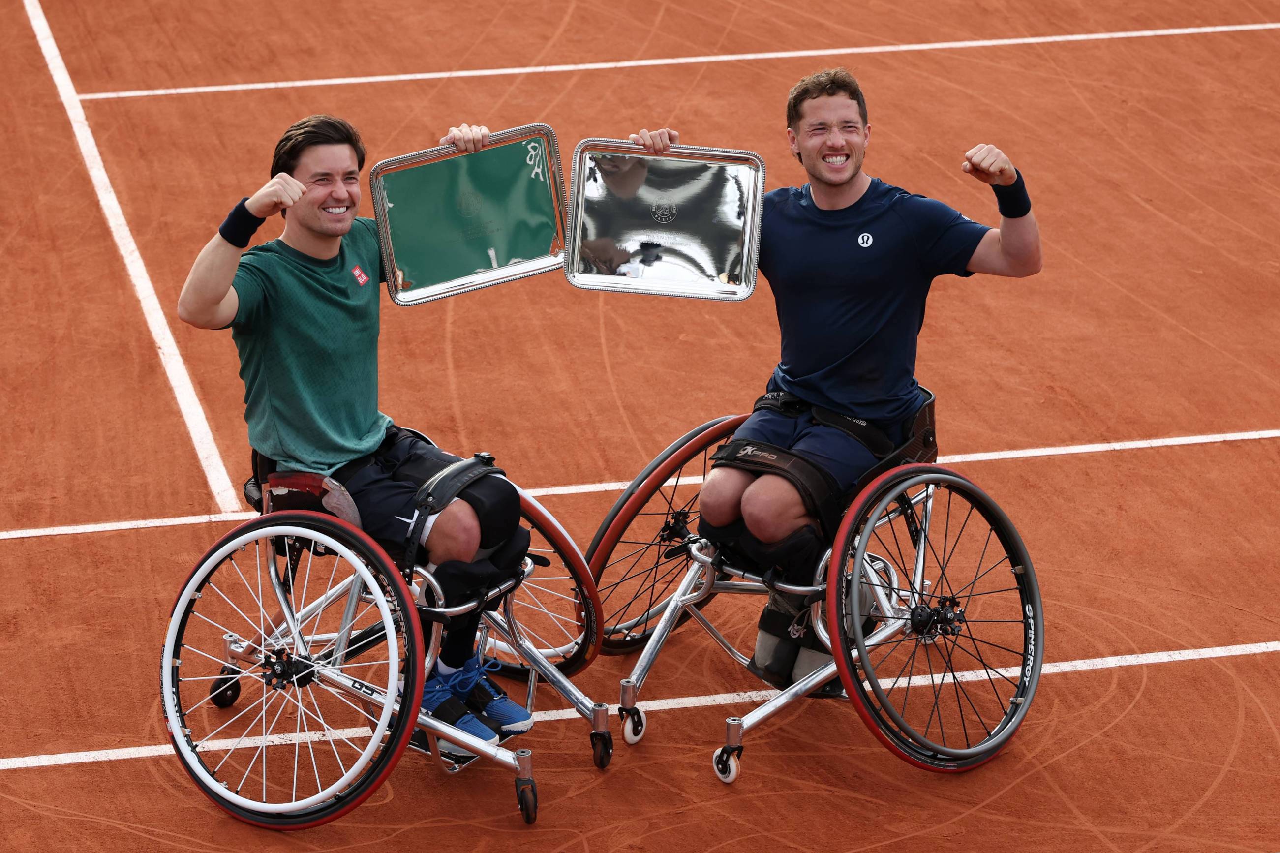 Roland Garros 2026: Alfie Hewett & Gordon Reid win seventh straight title as Matthew Knoesen lifts junior trophies