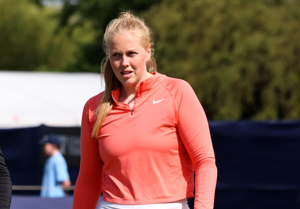 British tennis player Madeleine Brooks